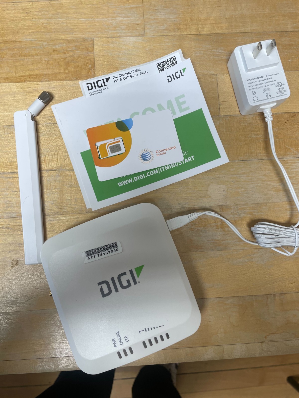 *NEW* Digi Connect IT Mini – Complete AT&T Kit – Remote Console Access Server –