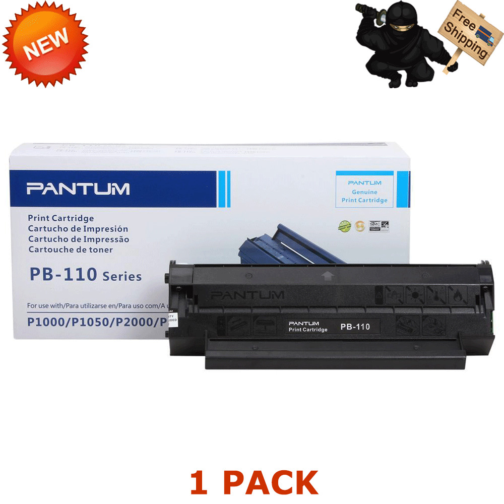 Pantum PB110 Black Original Toner Cartridge For P2000 P2010 P2050 M6000