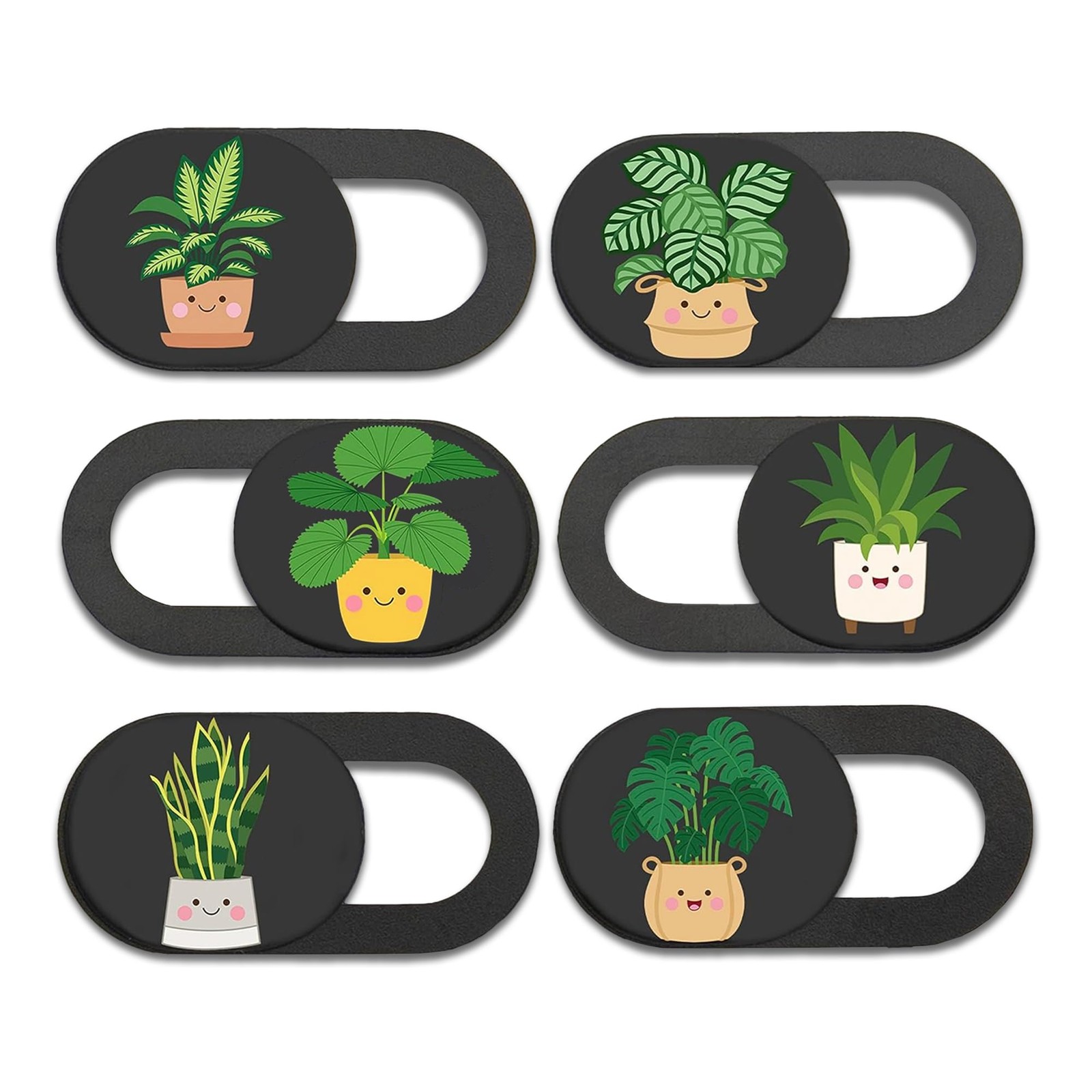 MESMOS 6pk Laptop Camera Cover Slide Cute, Laptop Accessories, Phone & Comput...