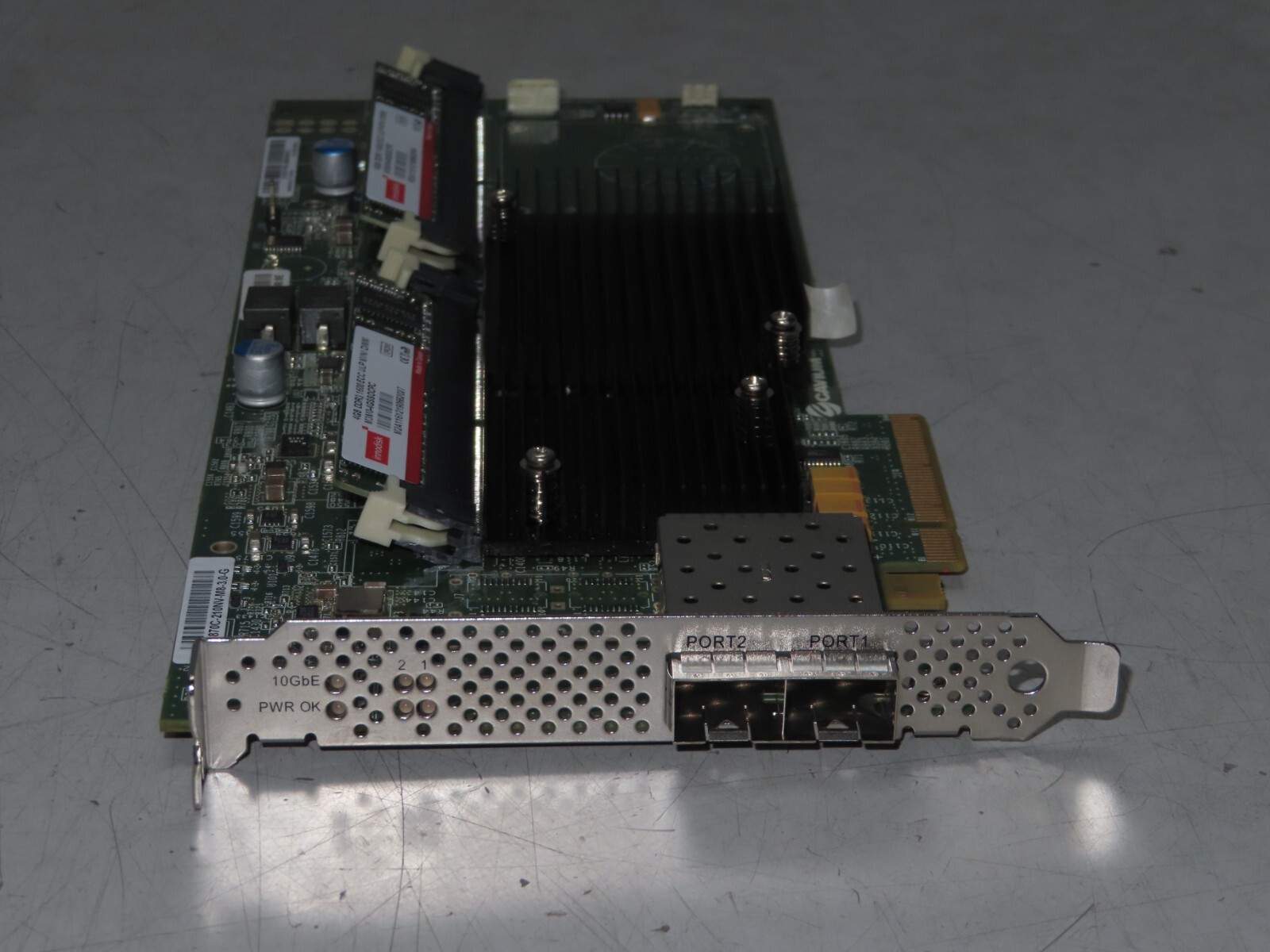 Cavium networks 2-Port 10GB 8MB Cache Interface Card CN6870C-210NV-M8-3.0-G