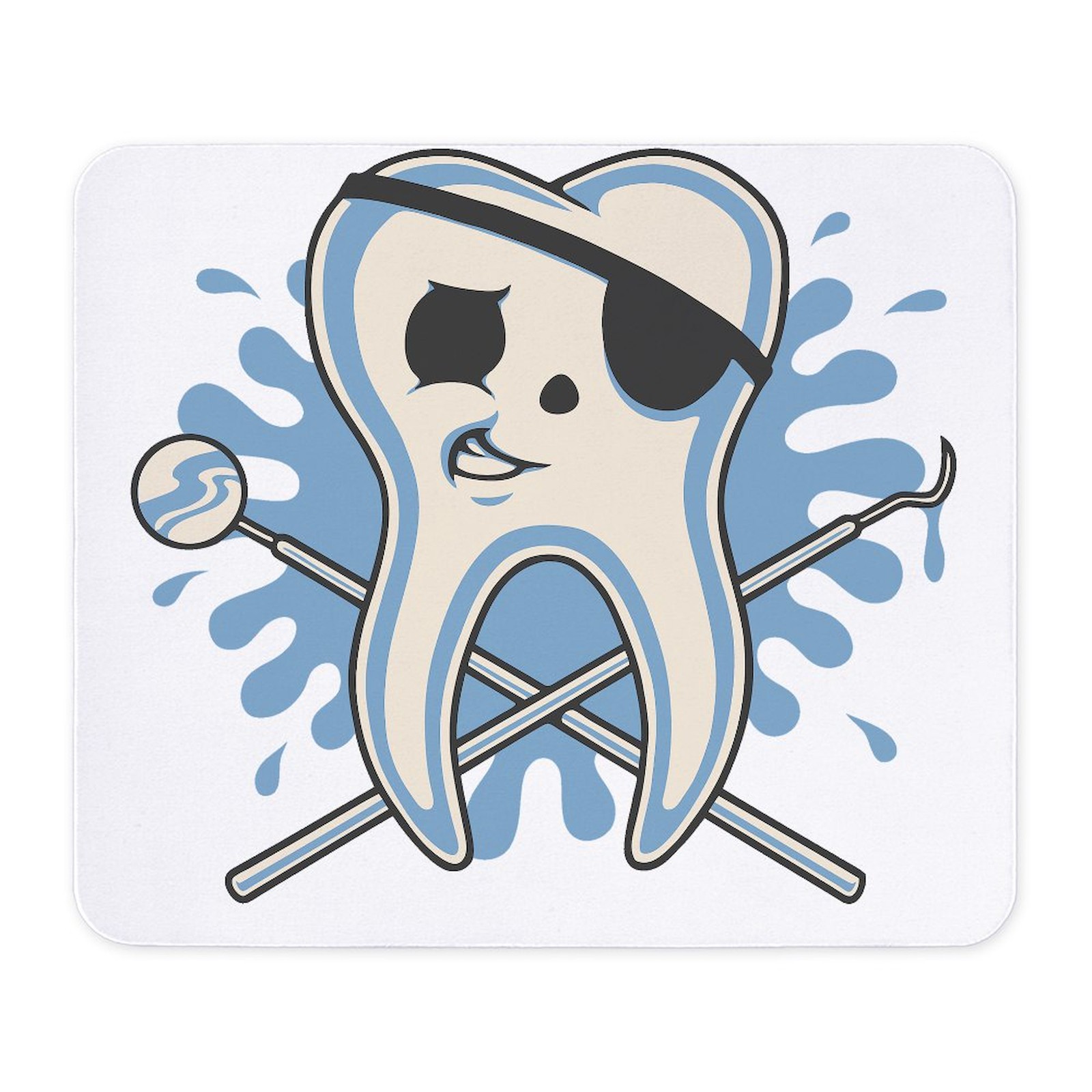 CafePress Dentist Pirate T Mousepad  (1124243108)