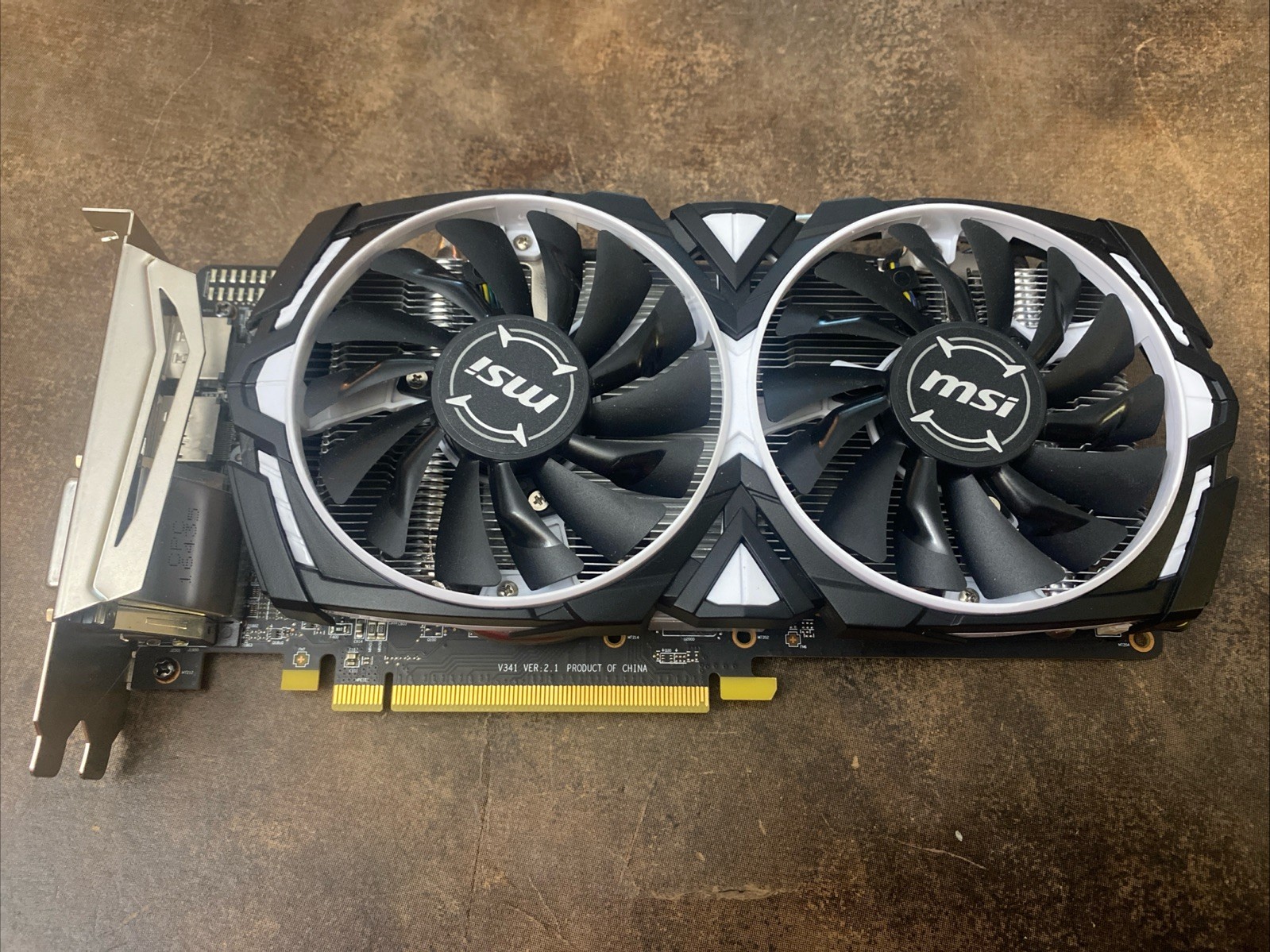 MSI AMD Radeon RX 470 Armor OC 4 GB GDDR5 PCI Express x16 Video Card