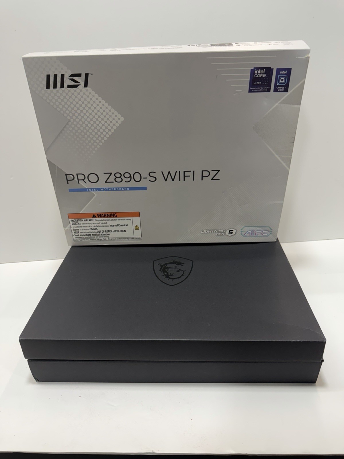 MSI PRO Z890-S WIFI PZ Intel LGA 1851 DDR5 WiFi 7 ATX Motherboard