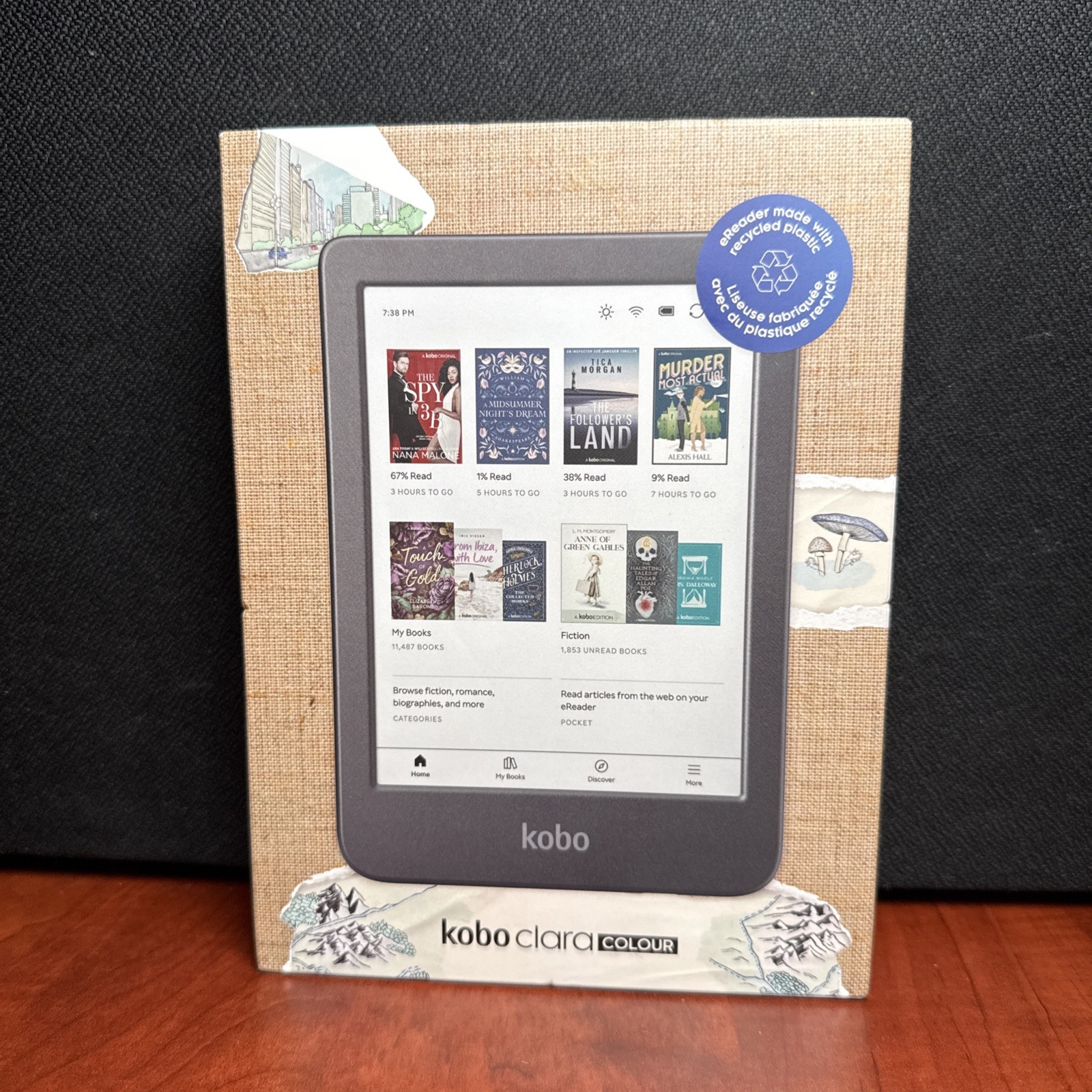 Kobo Clara Colour eReader | 6" 16GB eInk Kaleido 3 Color Display (9664) New