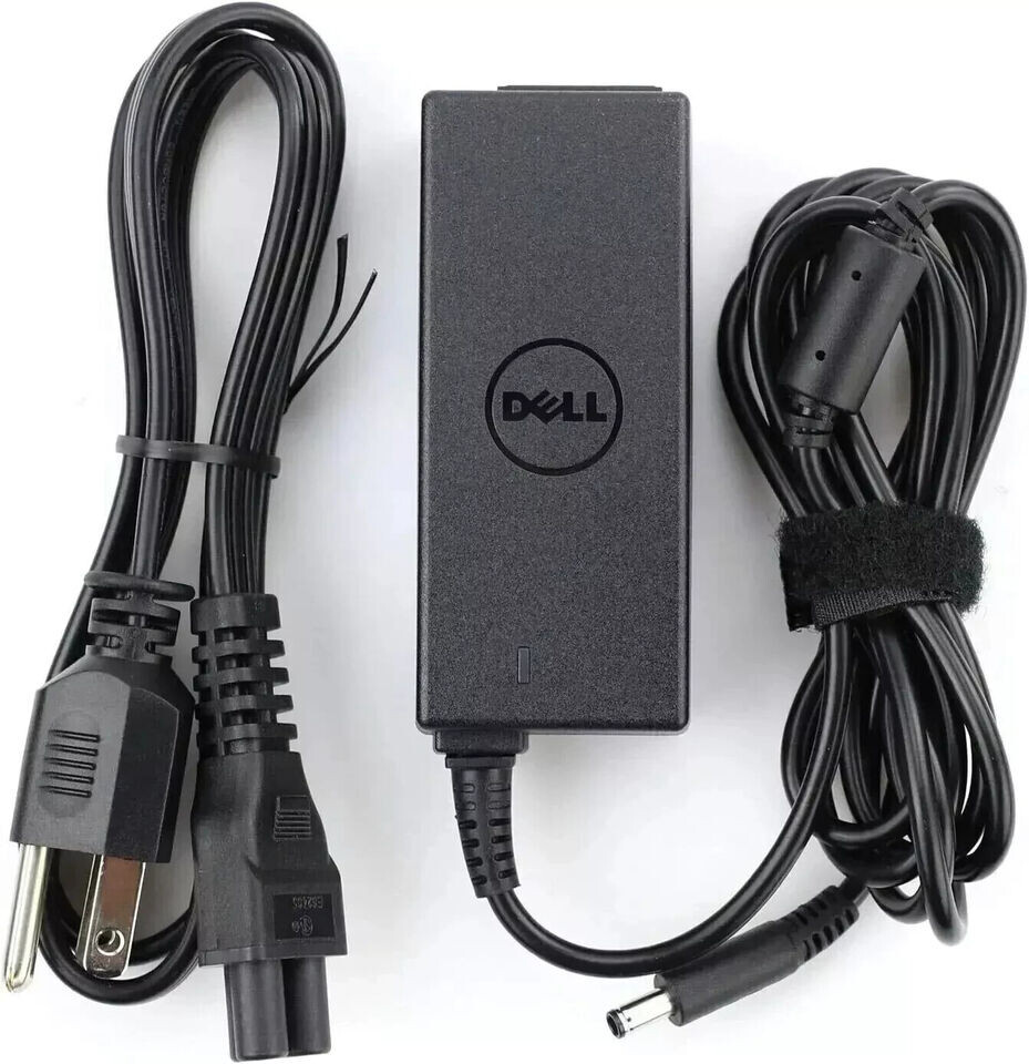 OEM GENUINE Dell 45W 4.5mm Barrel AC Adapter Laptop Charger Power Supply