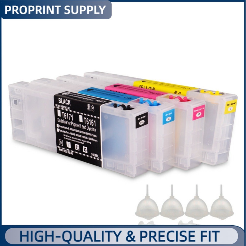 T6871-T6874 4PC Empty Ink Cartridge For SureColor S30600 S50600 S70600 700ML