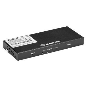 BLACK BOX CORPORATION VSP-HDMI2-1X4 ENSURE YOUR 4K CONTENT IS ALWAYS ON DISPLA