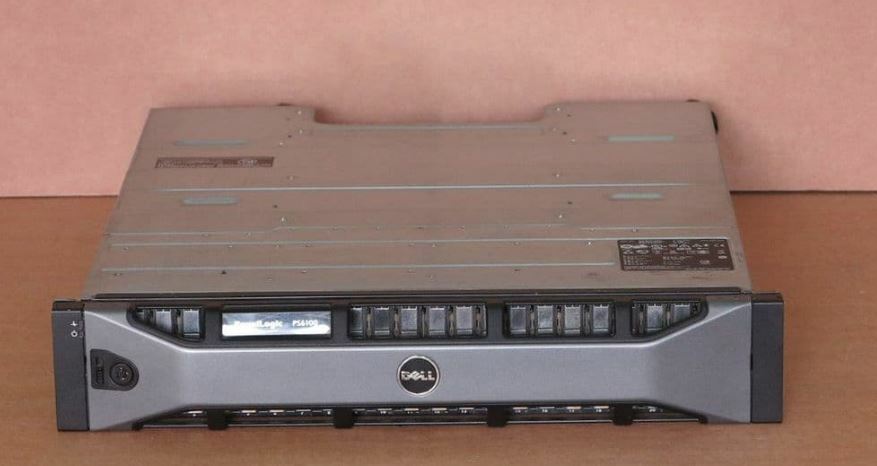 Dell EqualLogic PS6100XS iSCSI SAN Storage Array 2xType11 7x 400GB SSD 17x 600GB
