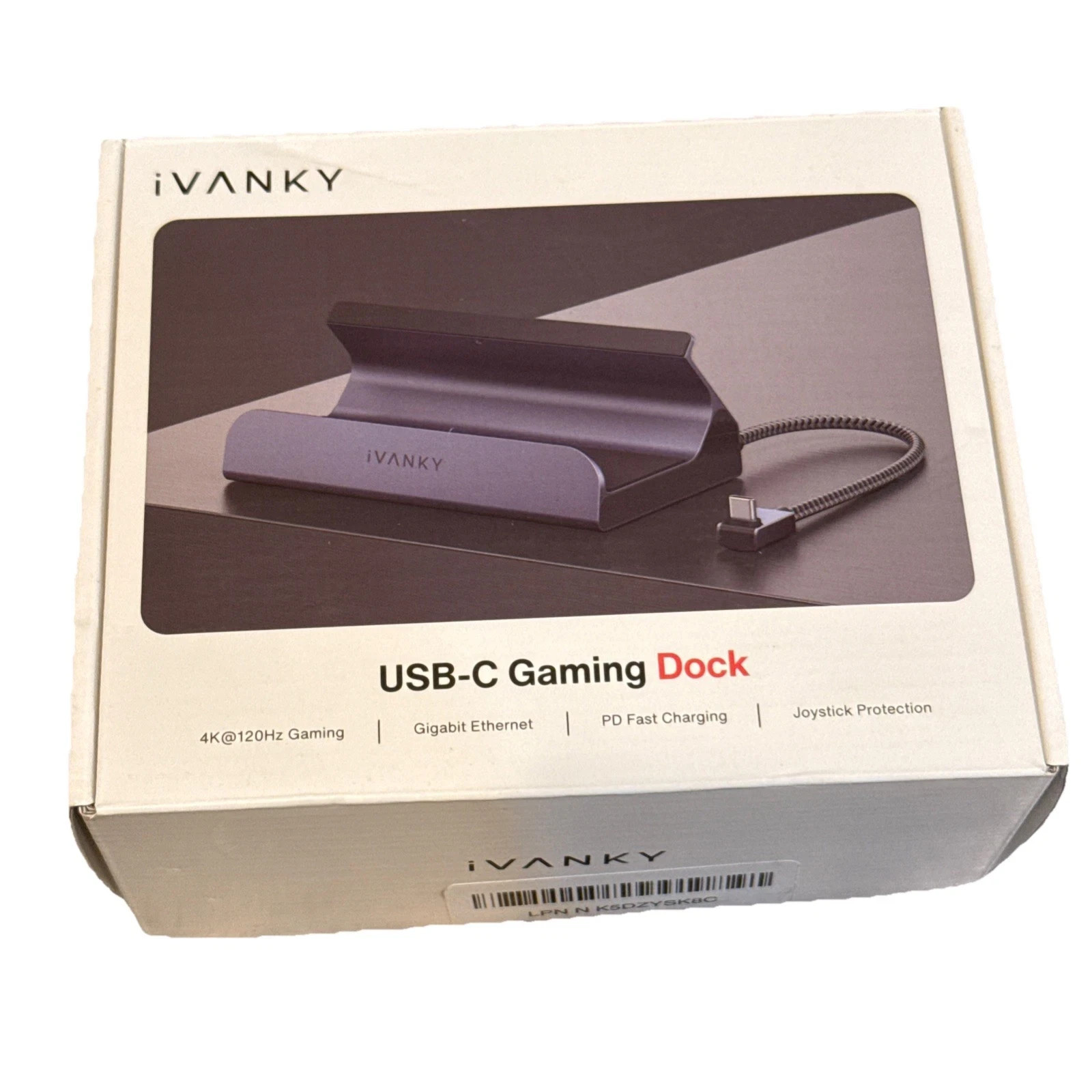 NEW Open Box Ivanky NIB 8-in-1 USB-C 3.2 Gaming Dock Gaming Fast Charging VCA23