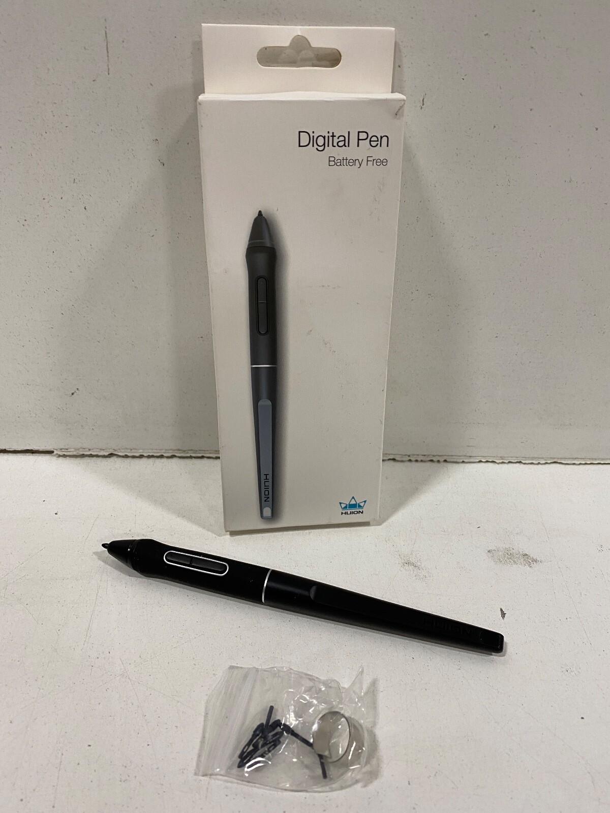 Huion Rechargeable Digital Pen Stylus P80 for Graphics Drawing Tablet Black