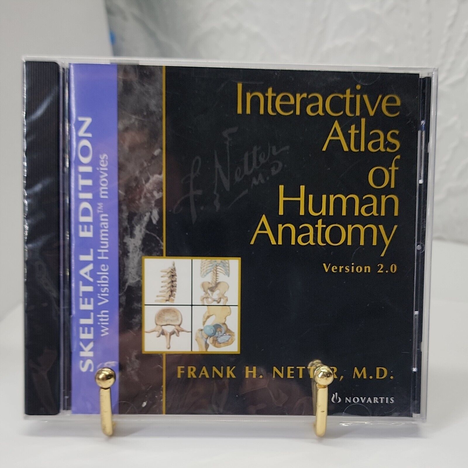 Interactive Atlas of Human Anatomy 2.0 Frank H Netter M.D Pc cd Sealed
