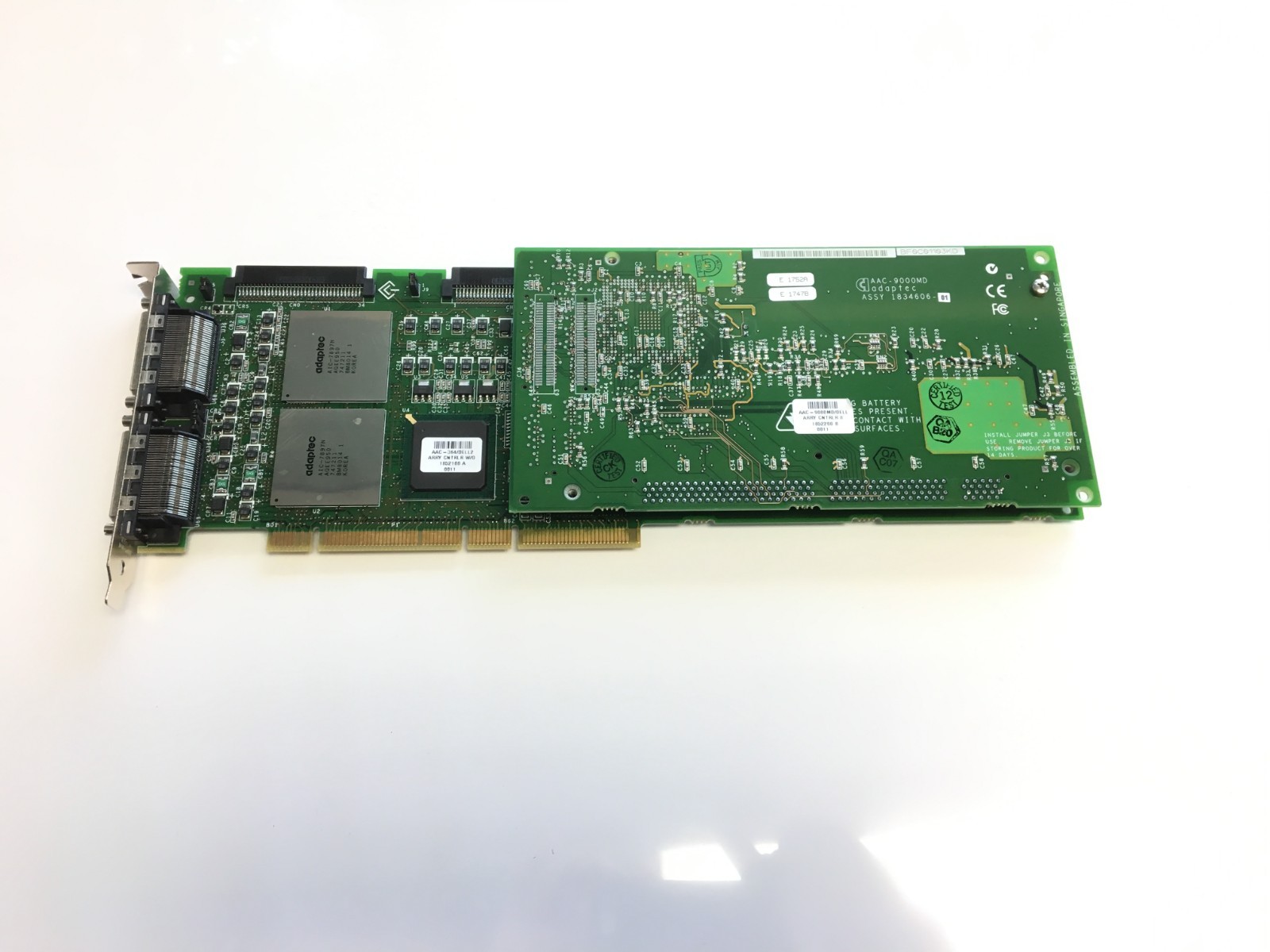 Dell PERC2 64Bit Adaptec PCI SCSI Controller 3351P AAC-9000MD *USED*