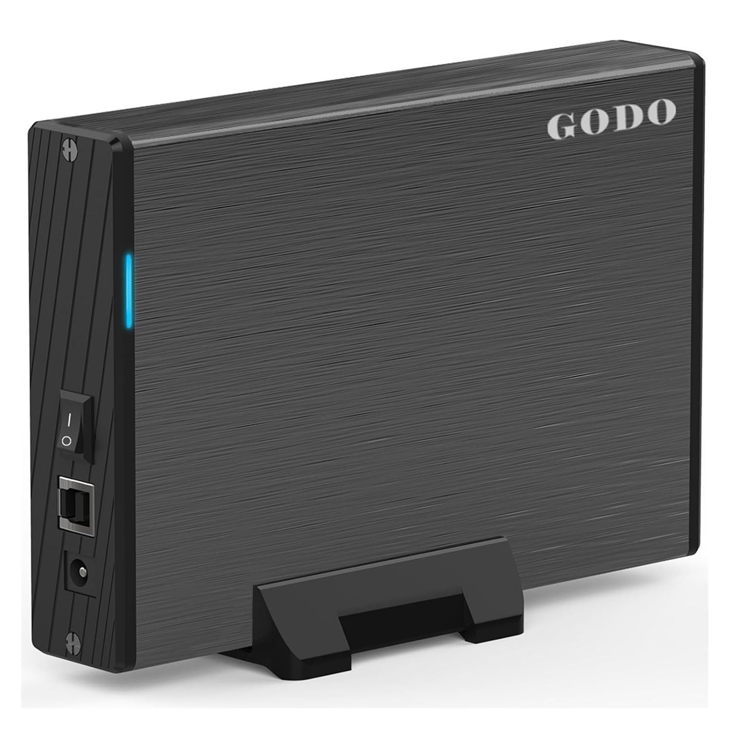 GODO 3.5" SATA HDD Enclosure, USB 3.0 Docking Station, Aluminum, 24TB