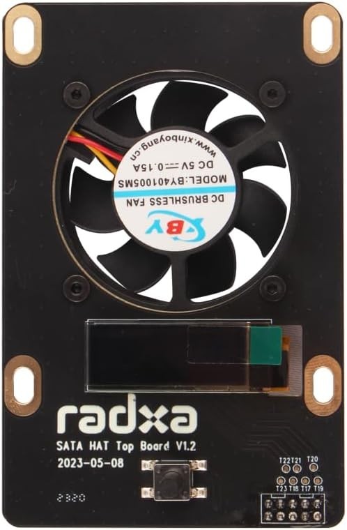 Penta SATA HAT Top Board, Designed for  Penta SATA HAT