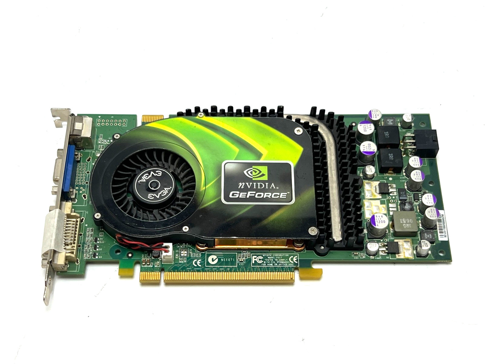 EVGA NVIDIA GeForce 6800 GS 256-P2-N386-AX 256MB GDDR3 GPU | READ