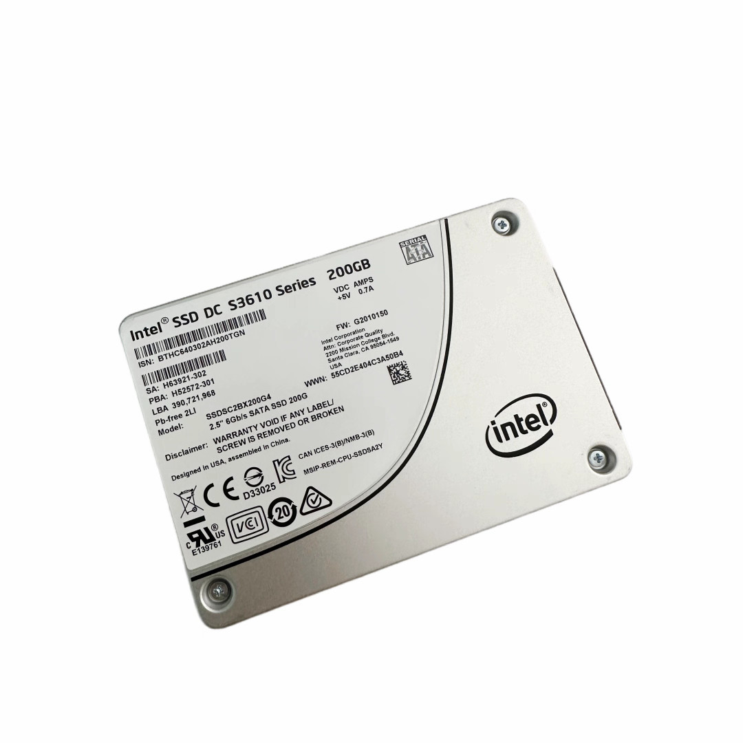Intel DC S3610 200GB SSD 6Gb/s 2.5" SATA SSDSC2BX200G4 State Solid Drive