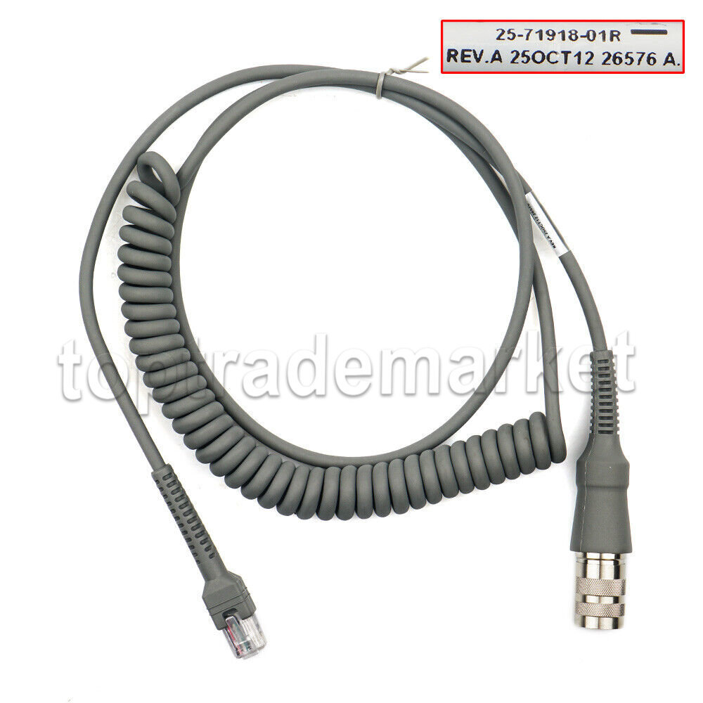 6Pin VC5090 to LS3408 DS3508 3407 USB SCANNER CABLE 25-71918-01R / CBL-71918-11R