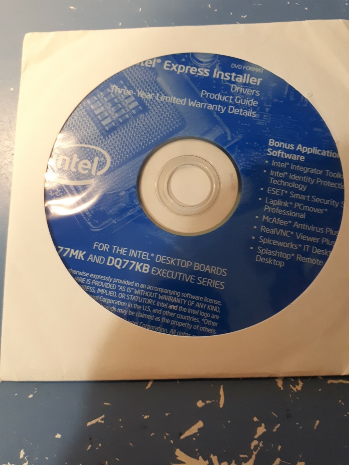 intel express installer application software for the intel desktop boards