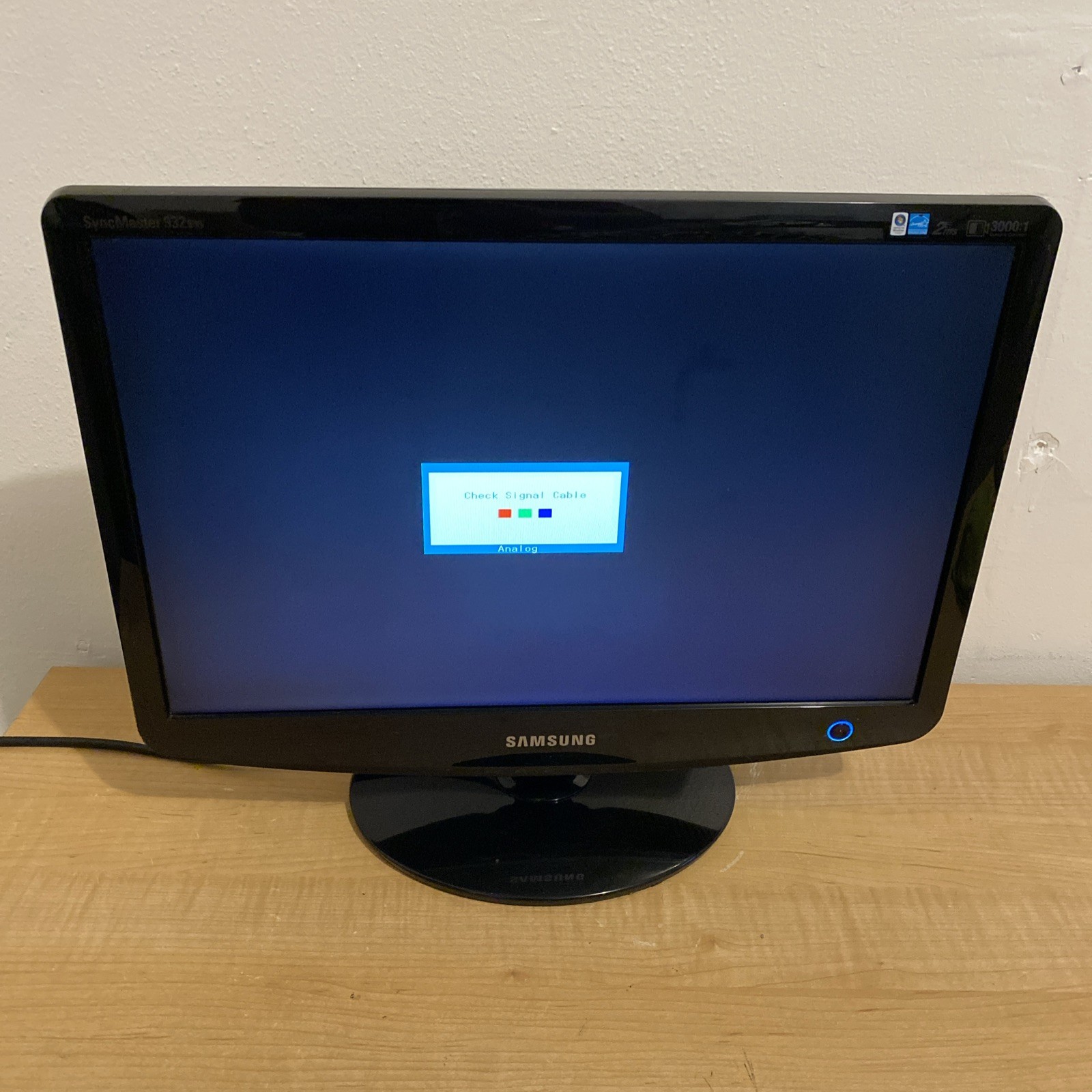 Samsung SyncMaster 932BW 19" LCD Computer Monitor  VGA DVI  Tested