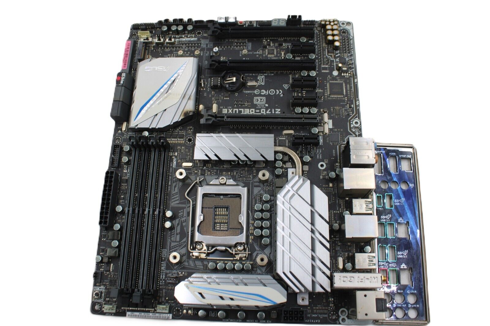 Asus Z170-K Motherboard Intel Z170 DELUXE LGA 1151 ATX DDR4  W/ I/O