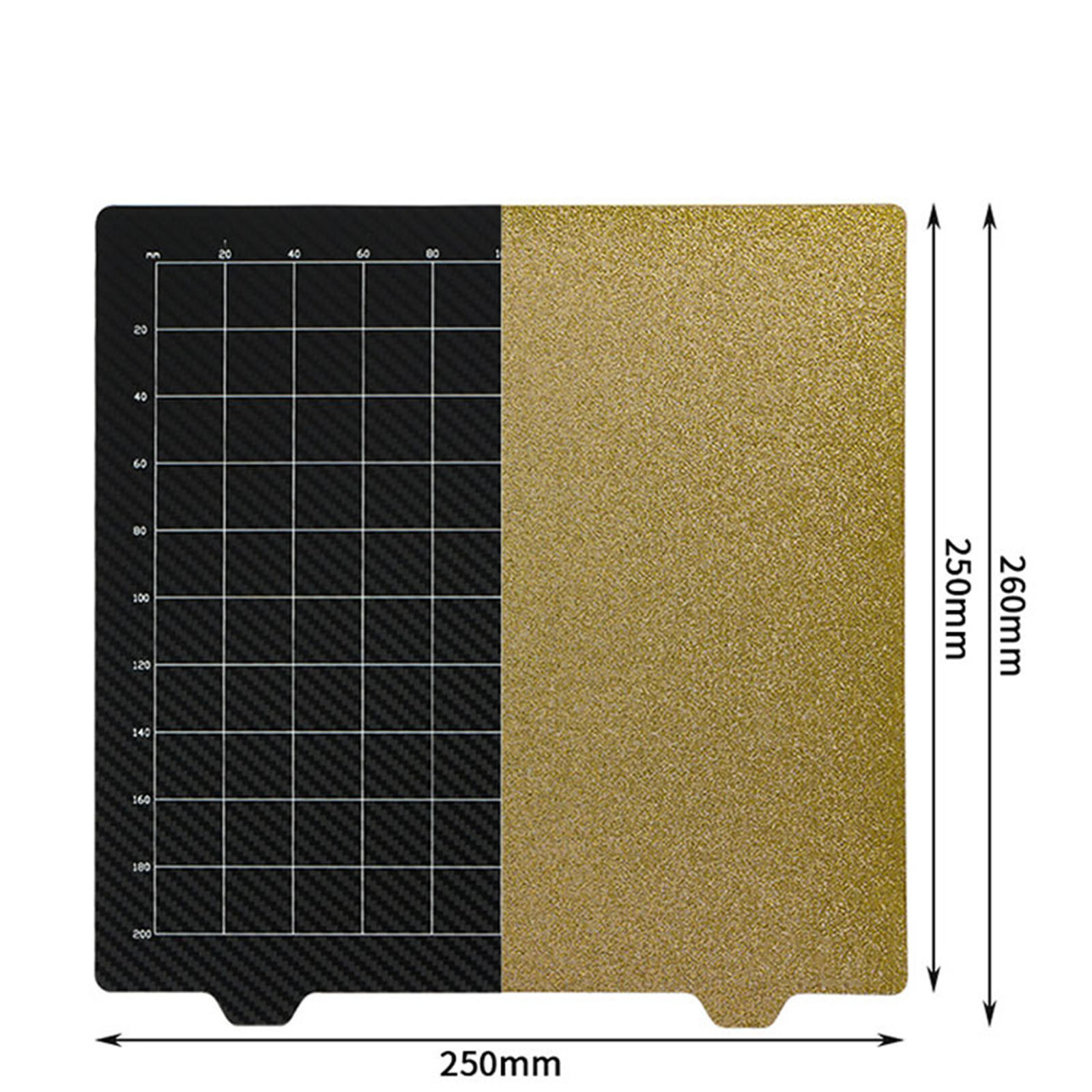 For VORON2.4 3D PEI Carbon Fiber & Textured PEI JANUS BPS-PET PLATE Steel Sheet