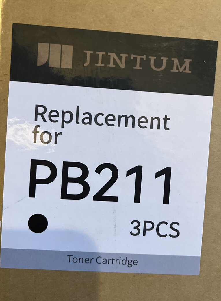JINTUM Compatible PB-211 Toner Cartridge Replacement for Pantum PB211 PB-211EV