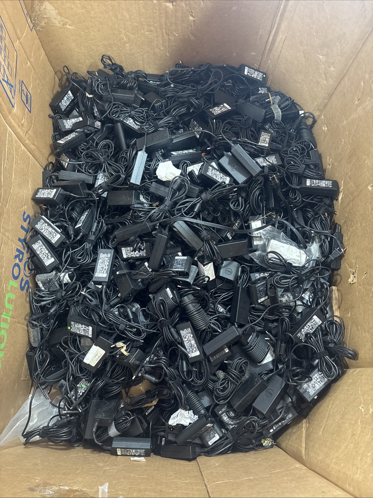 Dell 45W Small Pin Genuine AC Adapter Charger With Cables Lot of 50x With Cables