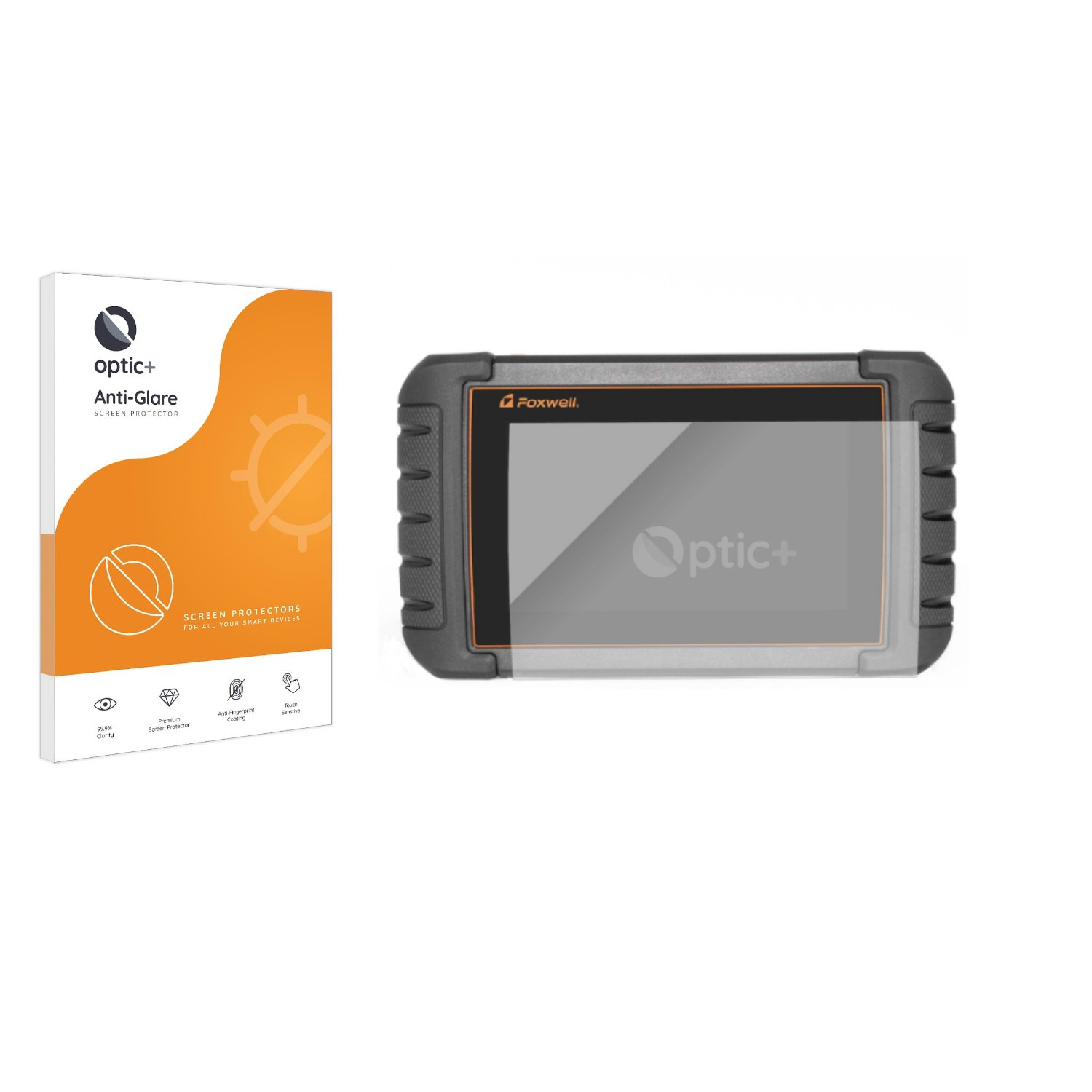 Optic+ Anti-Glare Screen Protector for Foxwell NT809 Scan Tool