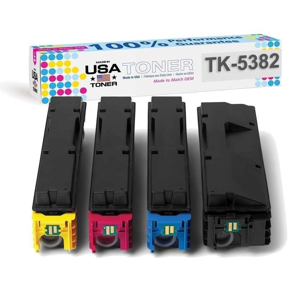 Toner for Kyocera ECOSYS MA4000cifx, MA4000cix, PA4000cx, TK-5382 (CMYK, 4pk)