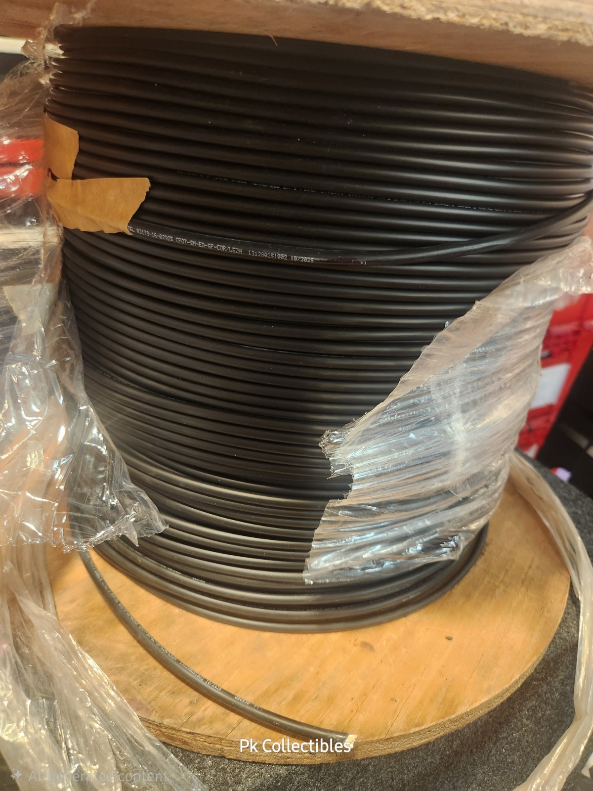 CommScope TeraSPEED 6-Fiber Single Mode Fiber Optic Cable 930FT Black Riser