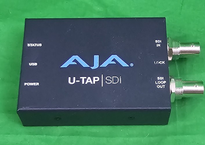 AJA U-TAP SDI Simple USB 3.0 Powered 3G-SDI Capture