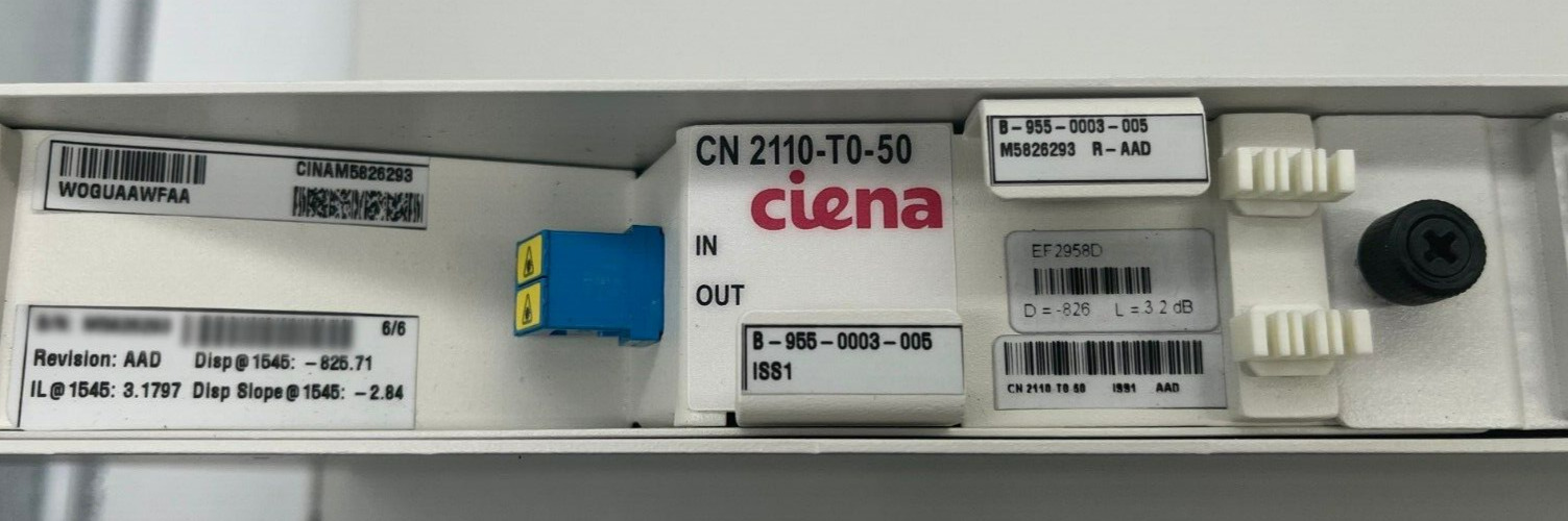 CIENA B-955-0003-005 CN 2110-T0-40 40KM DCM **WOGUAAWFAA (*We also buy Ciena*)