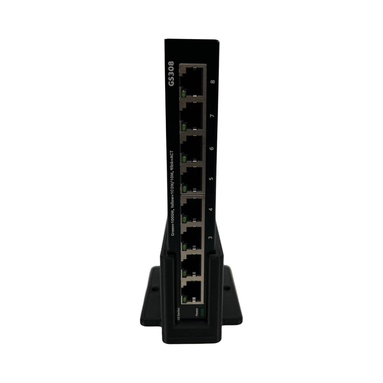 Vertical Desk Mount for NetGear 300 series Network Switches