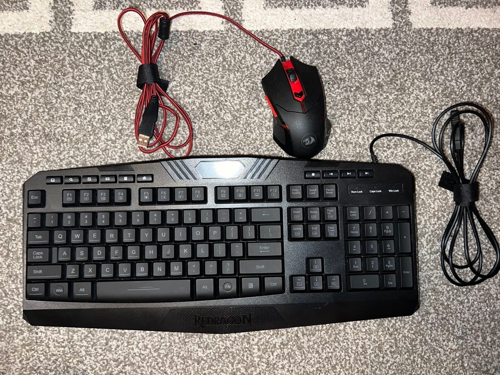 Redragon Gaming Essentials S101-3 Keyboard RED DRAGON