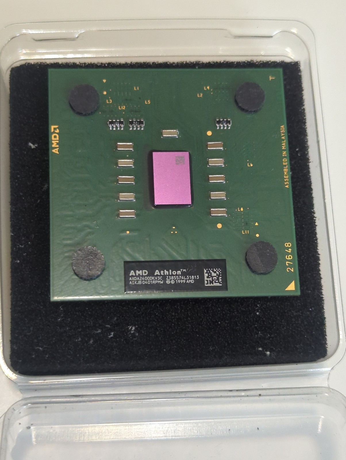 AMD Athlon XP 2400+ AXDA2400DKV3C 2.0GHz Socket A 462 CPU - Tested Working