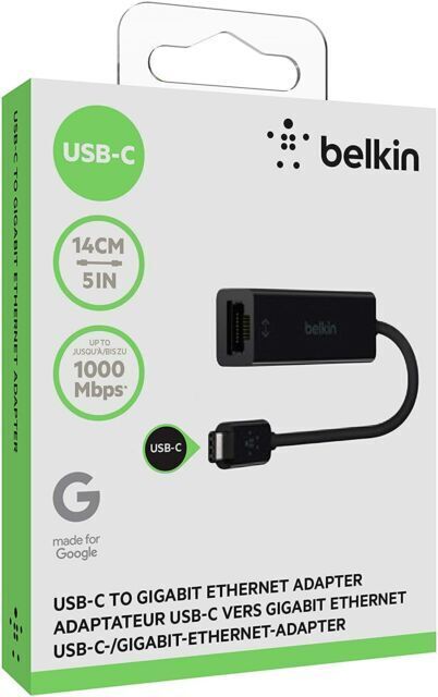 Belkin USB Type-C to Gigabit Ethernet Adapter
