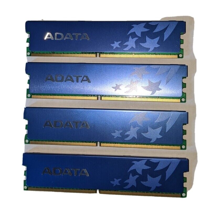 ADATA DDR2 800Mhz 4GB Kit 4 x 1GB Desktop Memory with Heat Spreader 
