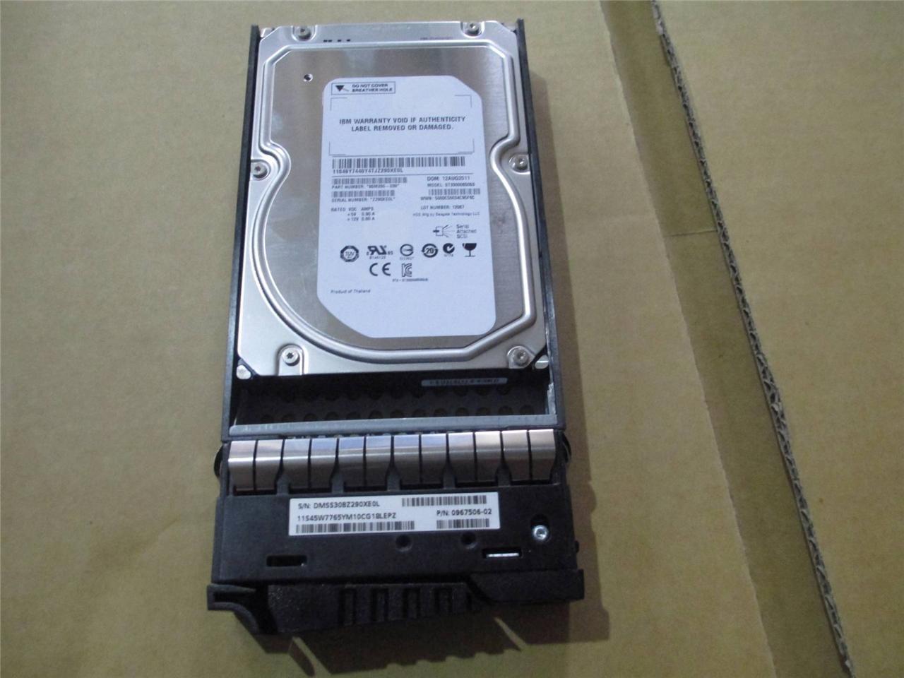 Seagate ST33000650SS 9SM260-039 3TB SAS 3.5" Hard Drive 45W7765 45W7766