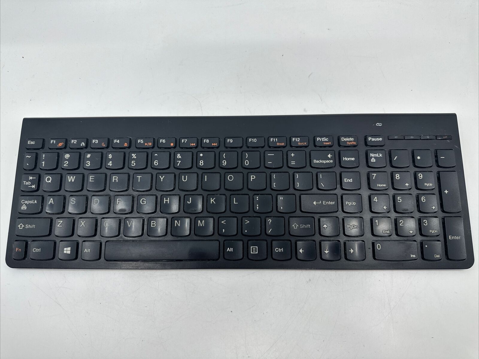 Lenovo SK-8861 Ultraslim PC BLACK Wireless Keyboard - Receiver Not Included S499