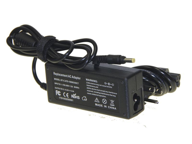 AC Adapter Cord Charger 18.5V 3.5A  HP Spare Part Number 417220-001 371790-001