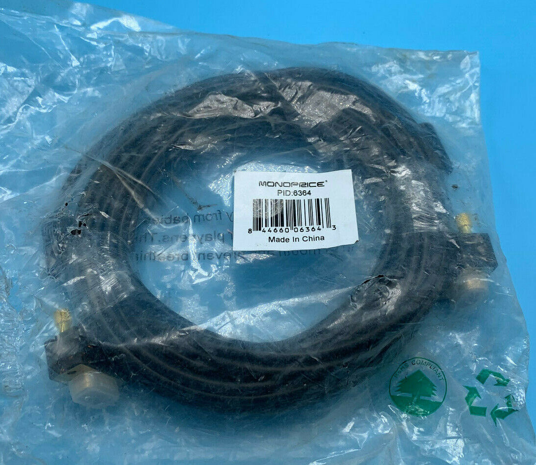 Monoprice 6364 A/V Cable, Ultra Slim SVGA M/M, 35Ft