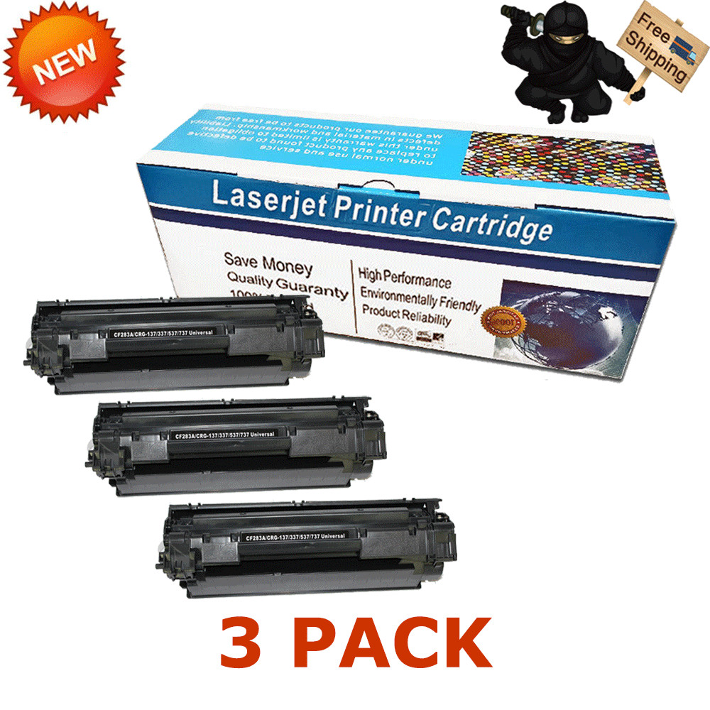 3PK 137 Toner Cartridge for Canon 137 ImageClass MF227dw MF232w MF236n MF249dw