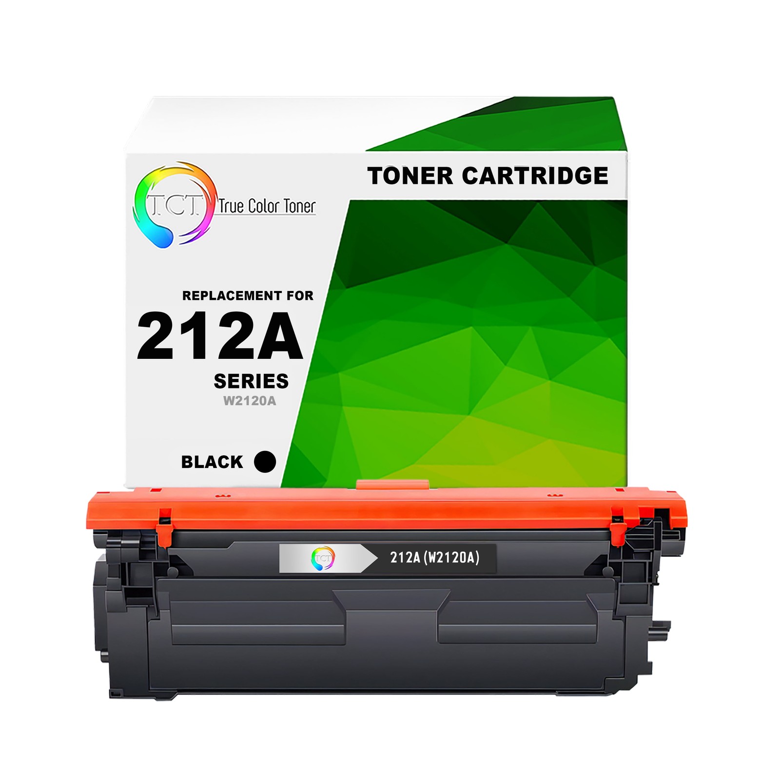 212A Black Toner Cartridge Compatible Laser Printer Replacement W2120A 1-Pack