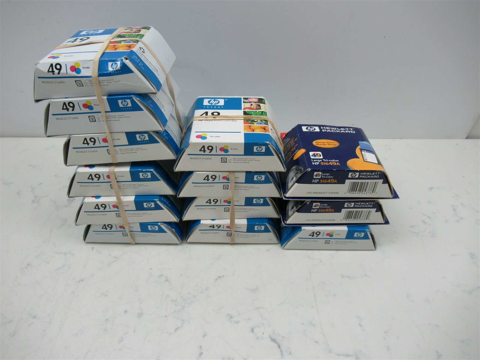 HP 49 Ink Jet Printer Cartridges Tri-color Deskjet 672 660 656 648 642 640 632