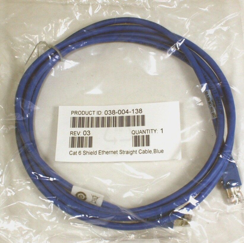 Lot Qty 8 New CAT6 Shielded F/UTP Ethernet Patch Cable 7 ft 84 in 2 meter 10Gb