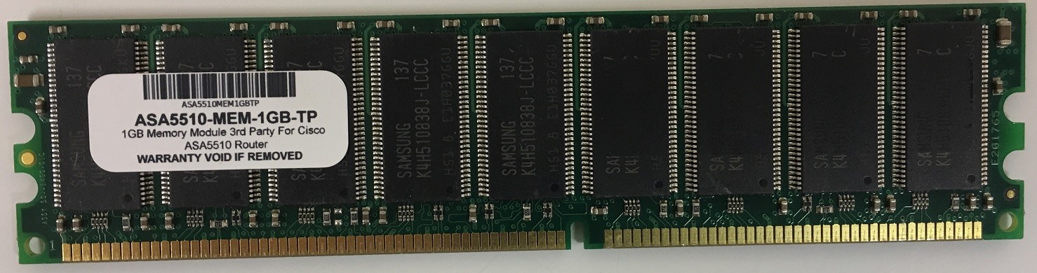 ASA5510-MEM-1GB 1GB Memory 3rd Party For Cisco ASA 5510