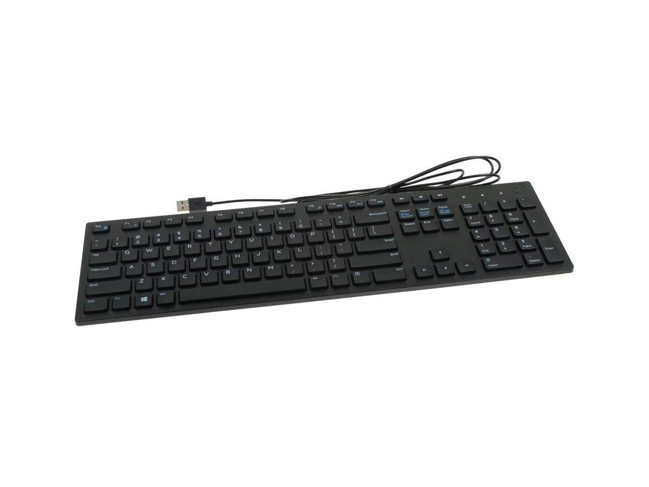 Dell KB216 Slim Multimedia USB Keyboard KB216-BK-US 0G4D2W RKR0N 6WMN0 0006HY