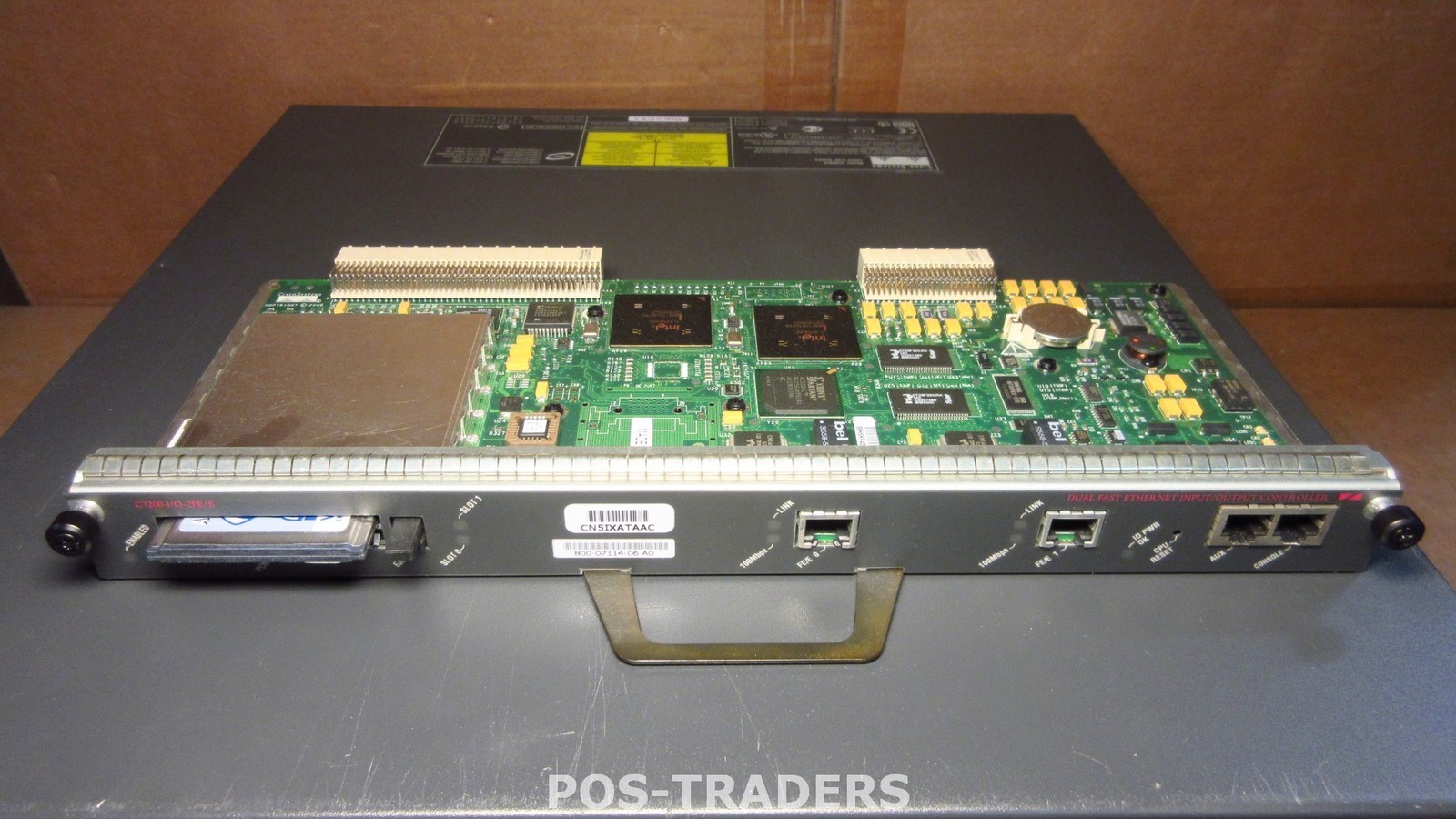 Cisco 7200 I/O Controller C7200-I/O-2FE/E= Dual 10/100 Module FROM CISCO 7200 VXR