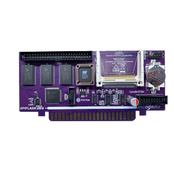 INCOGNITO GOLD - Ultimate 1MB RAM expansion + SIDE2 cart combo for Atari 800