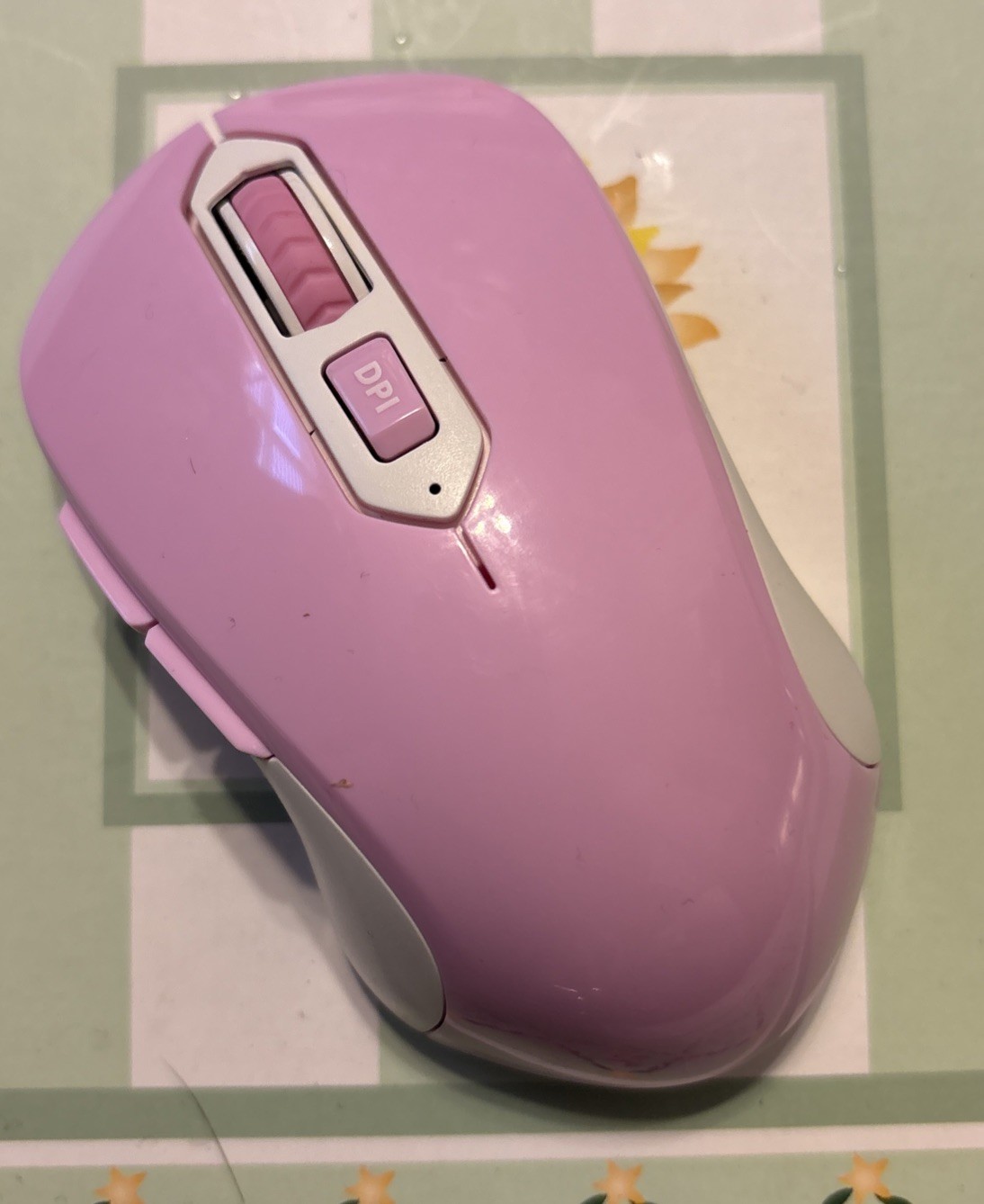 Wireless Mouse 2.4G USB Pink